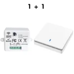 Wireless Smart Switch Light 433Mhz RF 86 Wall Panel Switch with Remote Control Mini Relay Receiver 220V Home Led Light Lamp Fan - Image 11