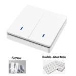 Wireless Smart Switch Light 433Mhz RF 86 Wall Panel Switch with Remote Control Mini Relay Receiver 220V Home Led Light Lamp Fan - Image 19