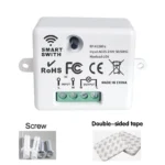 Wireless Smart Switch Light 433Mhz RF 86 Wall Panel Switch with Remote Control Mini Relay Receiver 220V Home Led Light Lamp Fan - Image 15