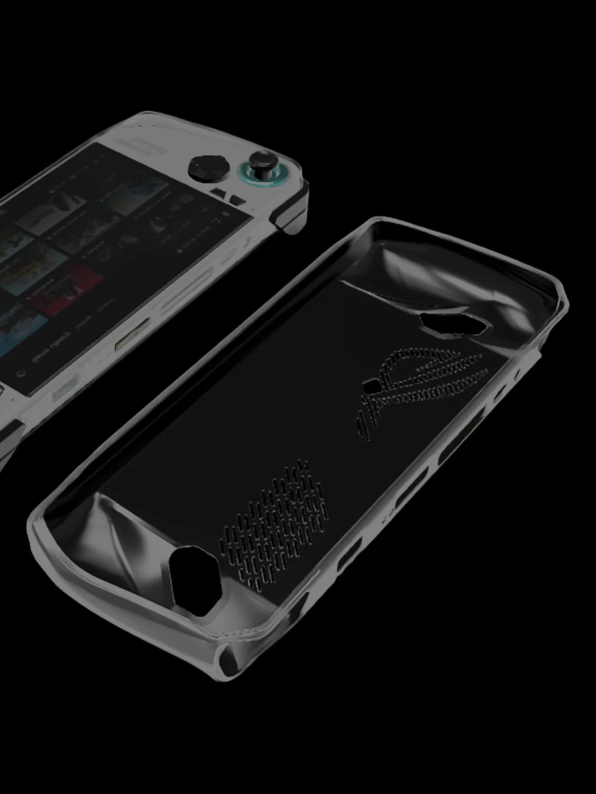 Transparent Case For Asus ROG Ally Case Game Console Clear TPU Protective Shell Back Cover Ergonomic Skin Sleeve Accessories - Image 5