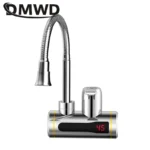 DMWD Tankless Electric Hot Water Heater Universal Hose Faucet Kitchen Instant Heating Tap Water Heater LED Temperature Display - Image 2