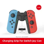 ⁦Charging Grip Bracket for Switch 2/1  Joycon Handle Gaming Controller Grip Charging Station for Nintendo Switch Accessories⁩ - الصورة ⁦7⁩