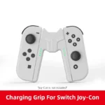 ⁦Charging Grip Bracket for Switch 2/1  Joycon Handle Gaming Controller Grip Charging Station for Nintendo Switch Accessories⁩ - الصورة ⁦8⁩