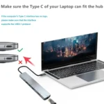 USB C HUB Type C Splitter Thunderbolt 3 Docking Station Laptop Adapter With For Macbook Air M1 iPad Pro - Image 4