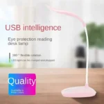 Dormitory Reading the USB Charging LED Lamp That Shield an Eye Beads Three Gears Touch Dimmer Lamp - Image 3