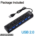 USB Hub Hub USB Adapter Multi Ports Use Power Adapter Extensor USB 2.0 PC Computer Accessories Switch USB For Laptop - Image 3