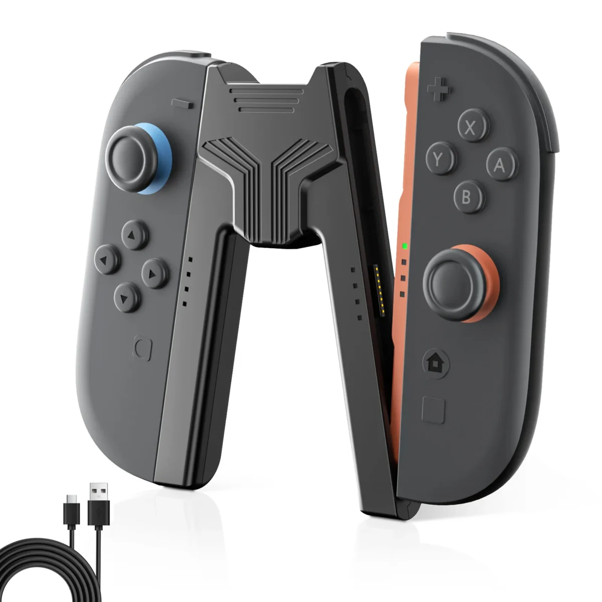 Aolion For Switch 2 Portable Charging Grip Bracket For NS2 Joy-con Controller Handle Charging Dock For Switch 2 Game Accessories - Image 1