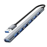 7 Ports USB 3.0 Type C HUB Expander Splitter High Speed OTG Adapter Docking Station For LaptopPC Hard Drive Mouse Keyboard - Image 5