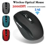 Computer Mouse Wireless USB Adjustable Gamer Gaming 6 Button Optical  2.4 USB Receiver for Computer PC Accessories - Image 5