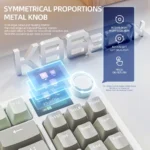 K86 Wireless Hot-Swappable Mechanical Keyboard Bluetooth/2.4g With Display Screen and Volume Rotary Button for Games and Work - Image 6