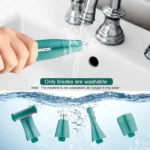 4 in 1 Shaver Women Wet/Dry Bikini Line Sensitive Balls Pubic Hair Shaving Trimmer Face Beard Clipper Intimate Areas Haircut - Image 6