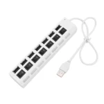 Hub USB Adaptateur USB Multi Ports UtiliserUSB 2.0 PC Ordinateur Accessoires Commutateur USB pour Ordinateur Portable - Image 7