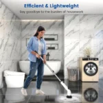 Household Cordless Multipurpose Spin Scrubber Kitchen Gadgets Hair Brushes Bathroom Broom Toilet Mops Electric Cleaning Brush
