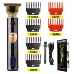 T9 LCD Electric Hairdresser Oil Shaving Head Electric Pusher Carving Electric Pusher Clipper Hair Precision Trimmer for Men Care - Image 22