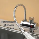 DMWD Tankless Electric Hot Water Heater Universal Hose Faucet Kitchen Instant Heating Tap Water Heater LED Temperature Display - Image 12