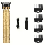 T9 LCD Electric Hairdresser Oil Shaving Head Electric Pusher Carving Electric Pusher Clipper Hair Precision Trimmer for Men Care - Image 23