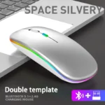 Wireless Mouse For Laptop PC Bluetooth RGB Rechargeable Mouses Wireless Computer Silent Mice LED Backlit Ergonomic Gaming Mouse - Image 7