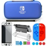 ⁦For Nintendo Switch Oled Case storage bag Pack Game Accessories Kit Hard Shell Travel Storage Bag JoyCon Protective Cover Grip⁩ - الصورة ⁦4⁩