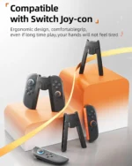 Aolion For Switch 2 Portable Charging Grip Bracket For NS2 Joy-con Controller Handle Charging Dock For Switch 2 Game Accessories - Image 3