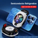Mobile phone Radiator Esports Cooler Quiet Portable Air Game Live Quick Cooling Back Clip Bracket Semiconductor Cooling Radiator - Image 6