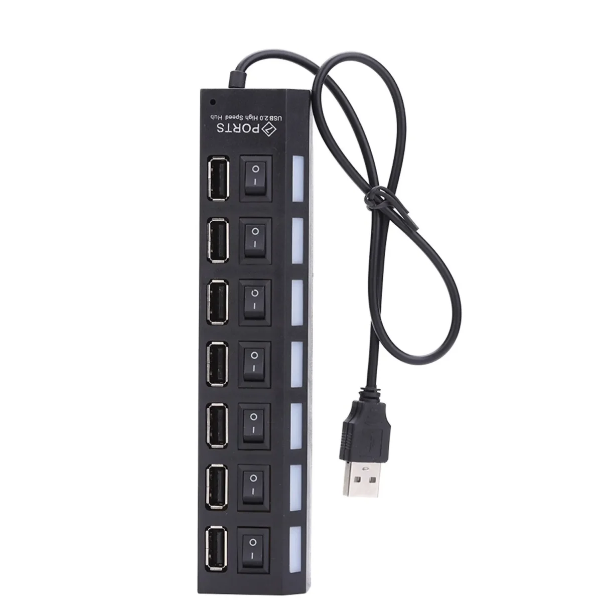 USB Hub Hub USB Adapter Multi Ports Use Power Adapter Extensor USB 2.0 PC Computer Accessories Switch USB For Laptop - Image 8