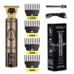 T9 LCD Electric Hairdresser Oil Shaving Head Electric Pusher Carving Electric Pusher Clipper Hair Precision Trimmer for Men Care - Image 15