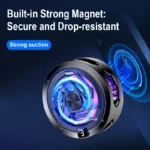 Mobile phone coole Magnetic Phones Cooler Back-Clip 2in1 Game Cooler Semiconductor Fast Phone Cooling Fan for IOS Android Phone - Image 3