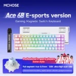 MCHOSE ACE68 ACE60Pro Magnetic Switch Keyboard Wired Mechanical Keyboard  Gaming Keyboard  8000Hz SOCD/Rs 128K Sampling Rate - Image 8