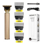 T9 LCD Electric Hairdresser Oil Shaving Head Electric Pusher Carving Electric Pusher Clipper Hair Precision Trimmer for Men Care - Image 10