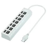 Multiple Expander USB Hub 7 Port Multi USB Splitter Power Adapter With On Off Switch for PC Laptop MacBook Accessories - Image 3