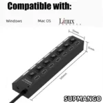 USB Hub Hub USB Adapter Multi Ports Use Power Adapter Extensor USB 2.0 PC Computer Accessories Switch USB For Laptop - Image 6
