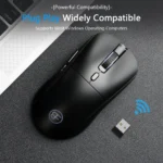 Rechargeable 2.4G Wireless Mouse RGB Optical Gaming Mouse For Desktop PC Computer Notebook Laptop Macbook 6 Buttons Gamer Mice