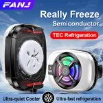 Mobile phone Radiator Esports Cooler Quiet Portable Air Game Live Quick Cooling Back Clip Bracket Semiconductor Cooling Radiator