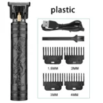 T9 LCD Electric Hairdresser Oil Shaving Head Electric Pusher Carving Electric Pusher Clipper Hair Precision Trimmer for Men Care - Image 11