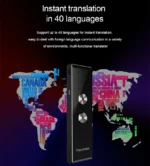 T8 intelligent speech translation machine simultaneous translation smart translator 42 language WIFI interpreter tourism - Image 5
