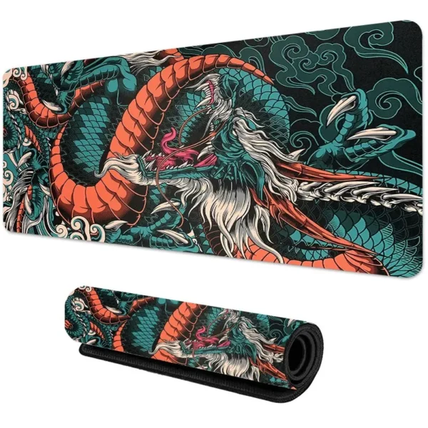 Sakura Scenery Mouse Pad Large Anti-Slip Rubber Gaming MousePad Durable Desk Pad Thick Seam Edge Suitable for Office and Gaming