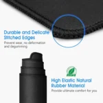 Sakura Scenery Mouse Pad Large Anti-Slip Rubber Gaming MousePad Durable Desk Pad Thick Seam Edge Suitable for Office and Gaming - Image 3