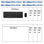 Japanese Dragon Large Gaming Mousepad XXL Keyboard Gamer Mouse Pad on The Table Speed Desk Mat Anime 900x400 700X300 Mouse Mats - Image 4